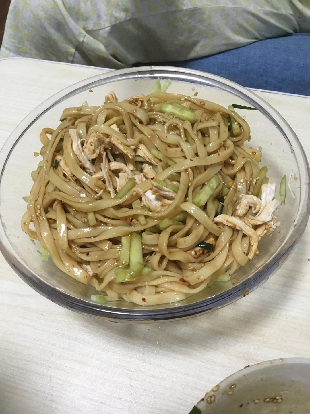 🥒鸡丝凉面