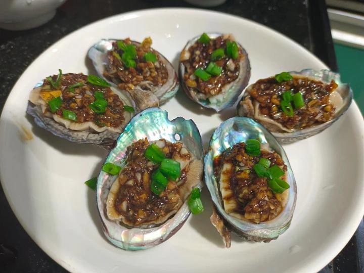 家人连蒜末都不放过的蒜蓉鲍鱼