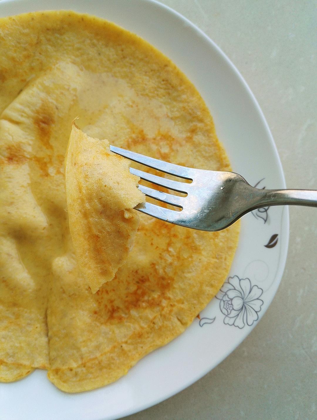 燕麦鸡蛋饼~快手早餐