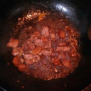 酸菜猪肉炖粉条的做法 步骤5