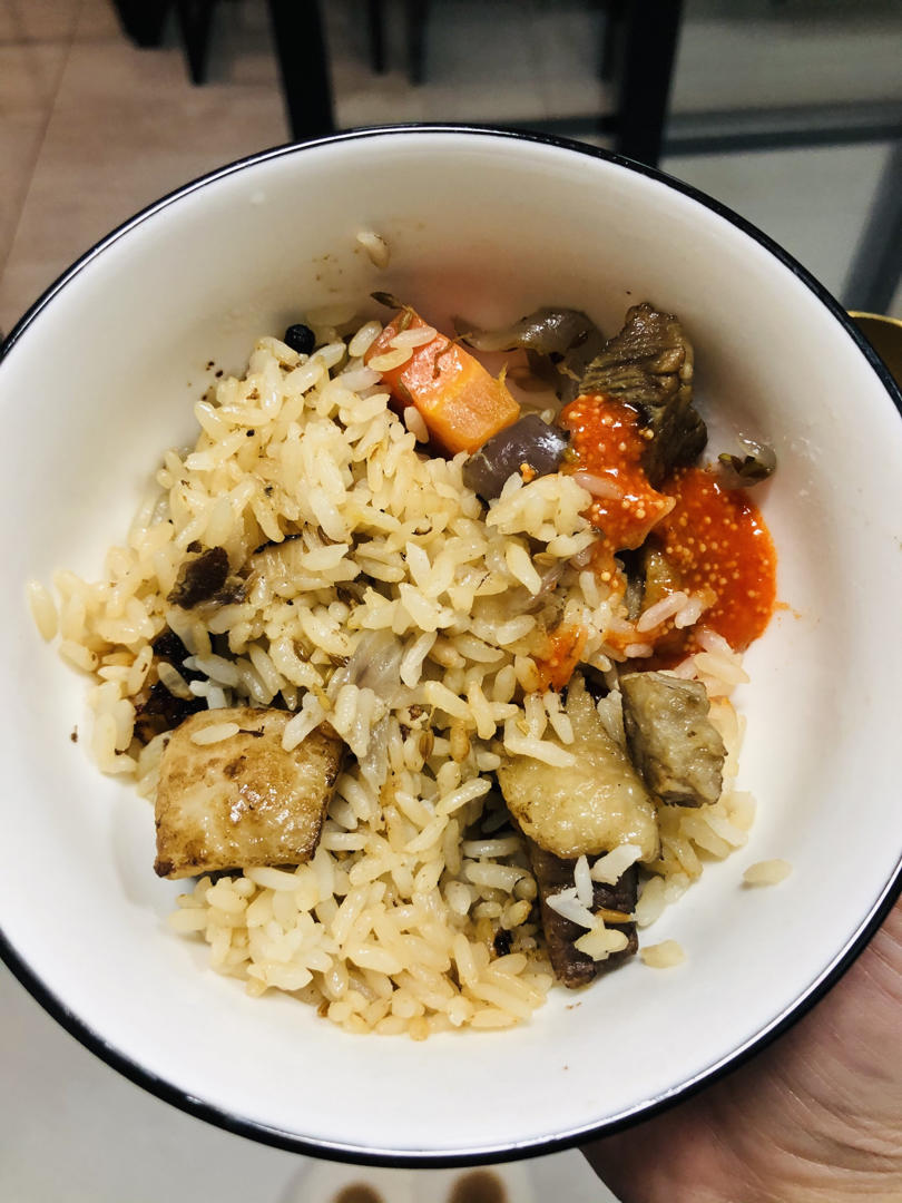 独家新疆手抓羊肉饭