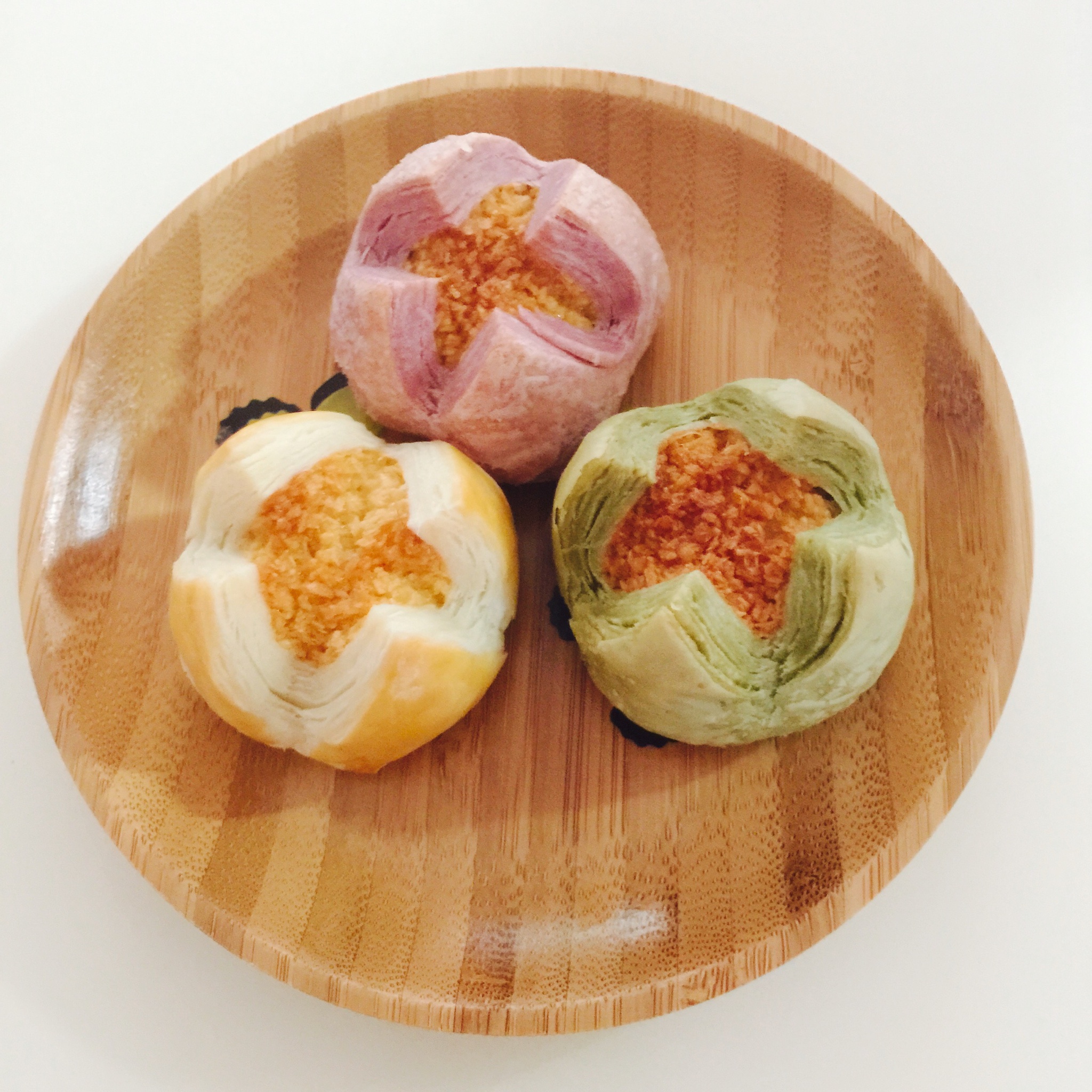 花开富贵之四种口味的椰蓉开口酥