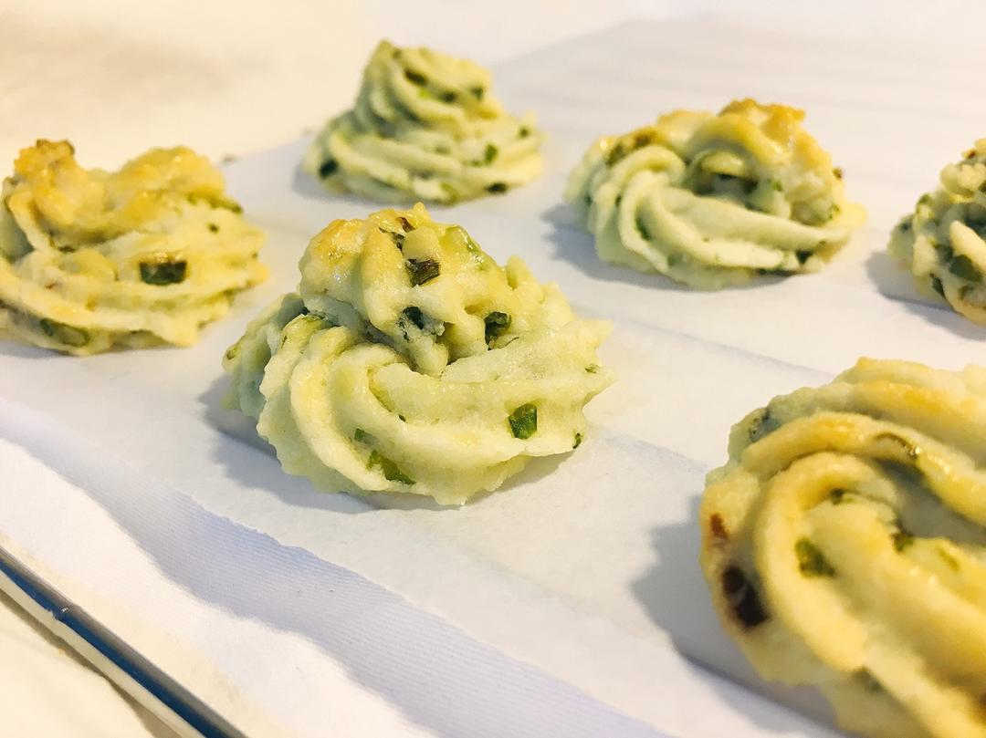 葱香曲奇——酥脆的咸味饼干