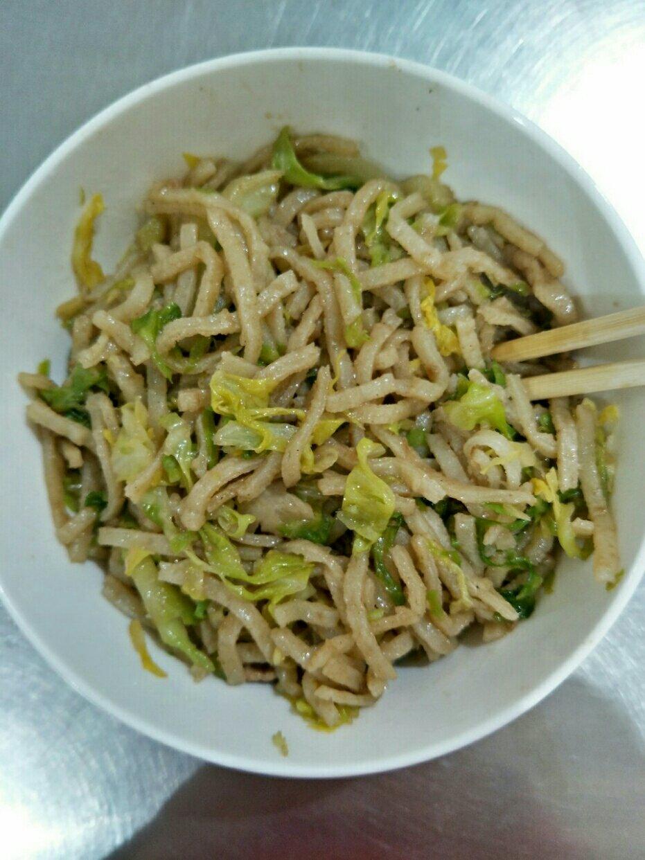 素炒饼丝