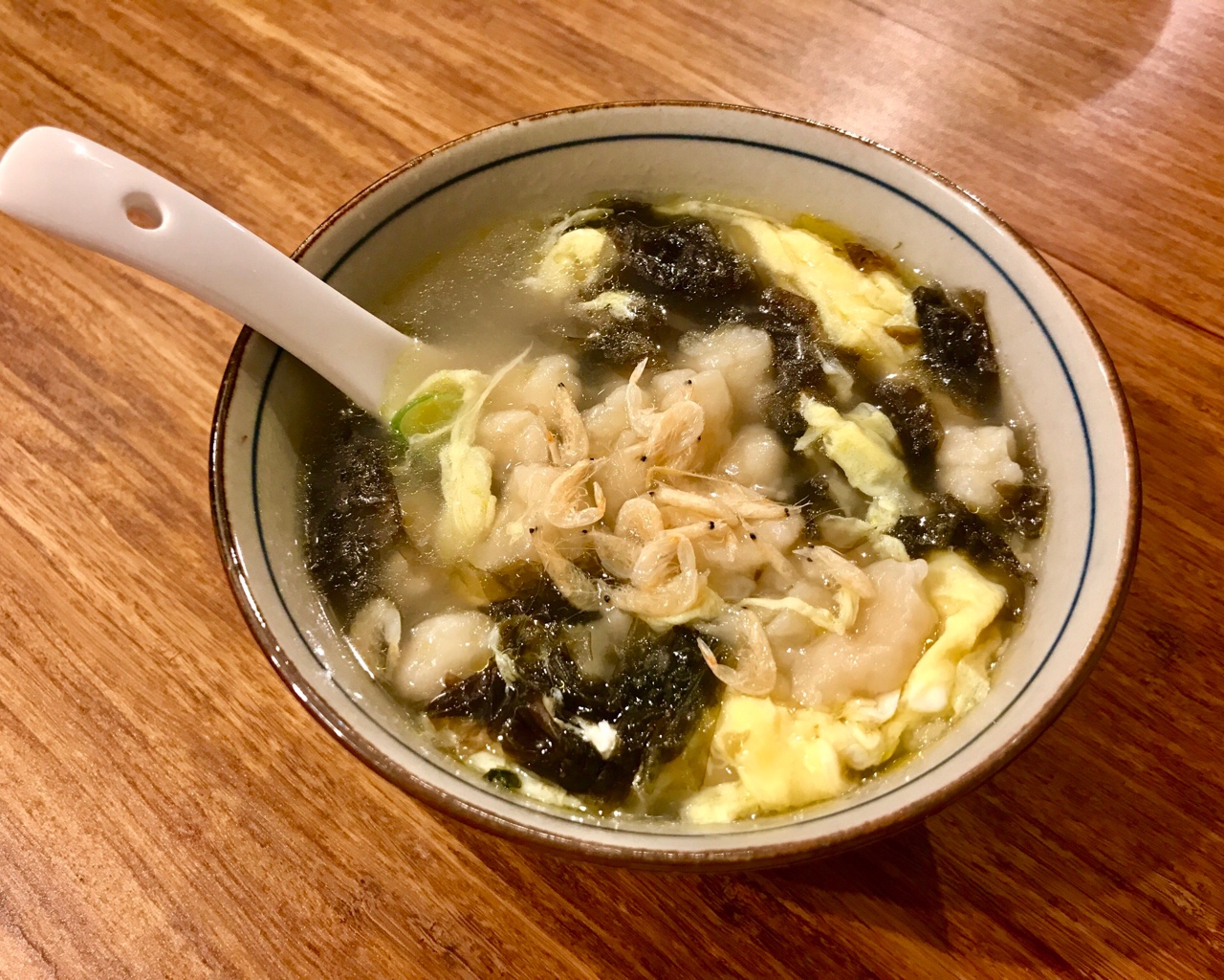 紫菜鸡蛋疙瘩汤