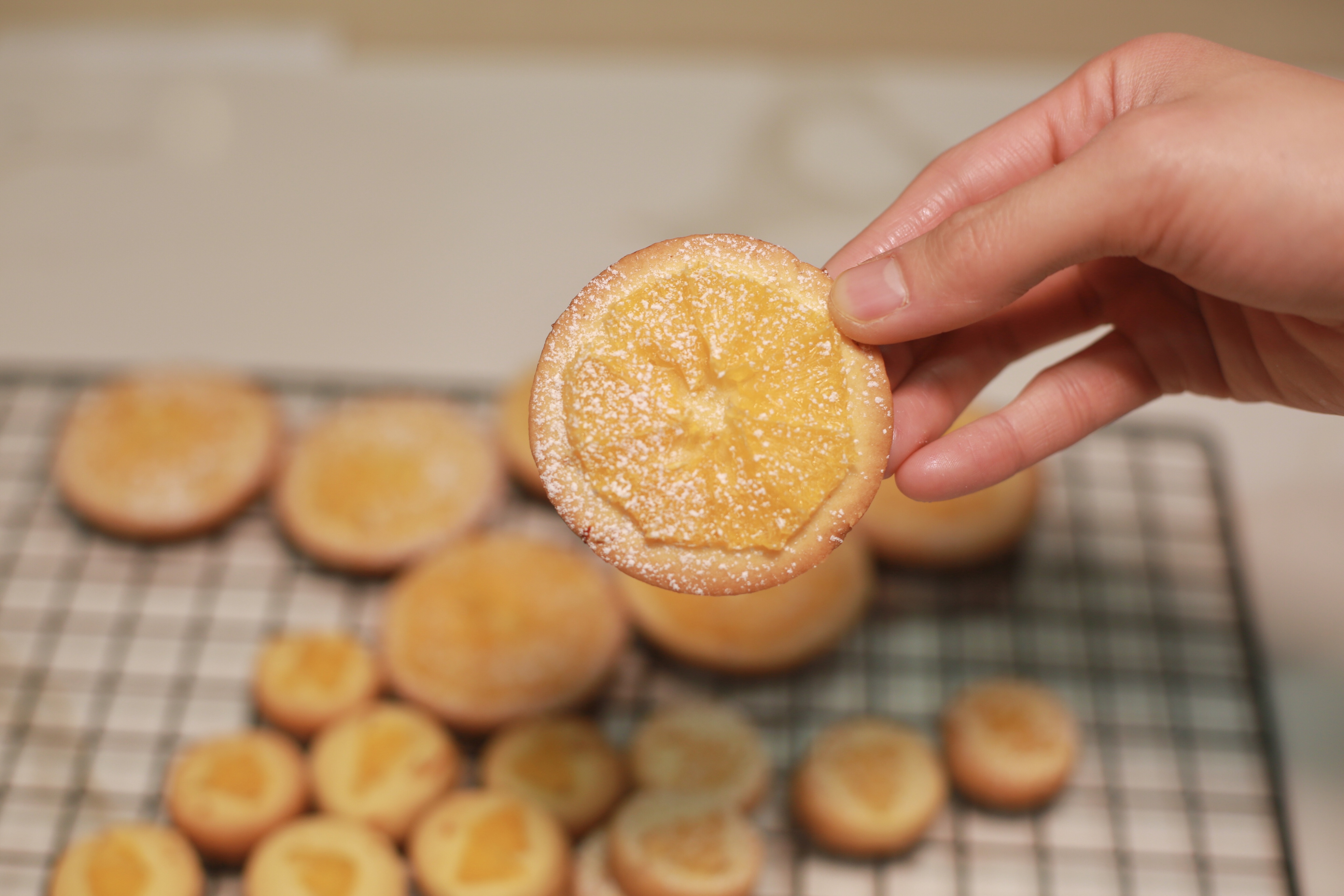 香橙曲奇🍊不用打发搅一搅就可以完成的酥脆饼干
