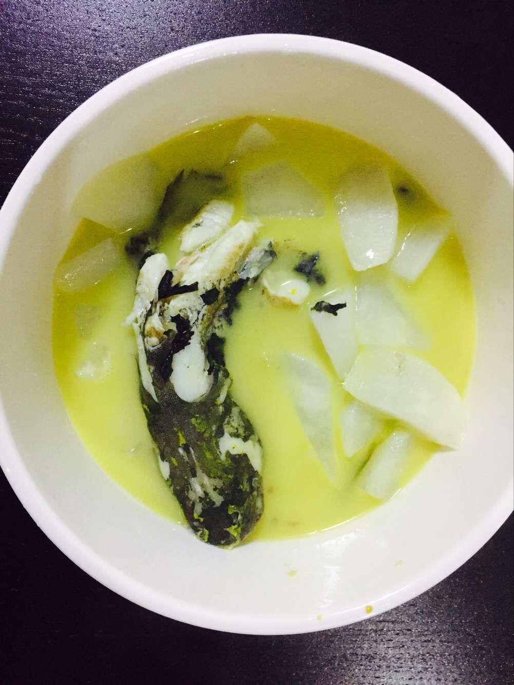 昂子鱼豆腐汤