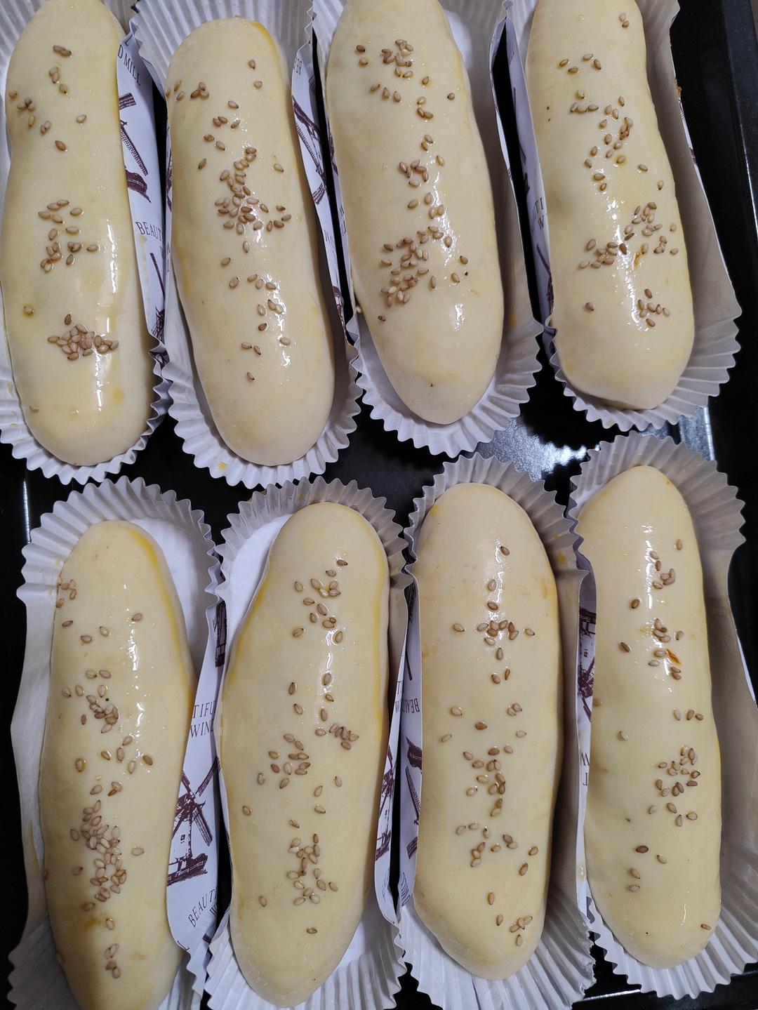 豆沙面包卷