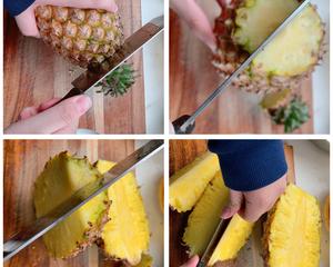 菠萝翻转海绵蛋糕的做法 步骤1