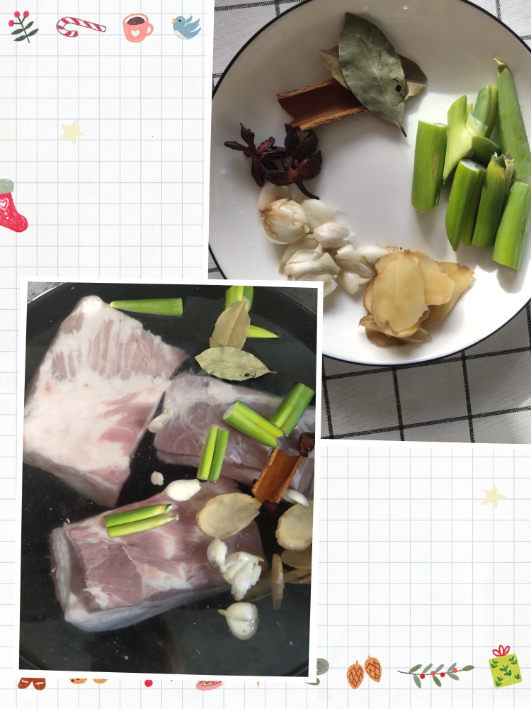 梅菜扣肉家常版~年夜饭，炸肉超简单，步骤超详细的做法 步骤2