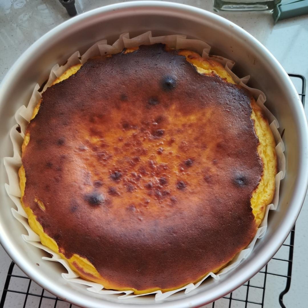 酸奶巴斯克芝士『低卡版』超好吃‼️0失败 巨简单