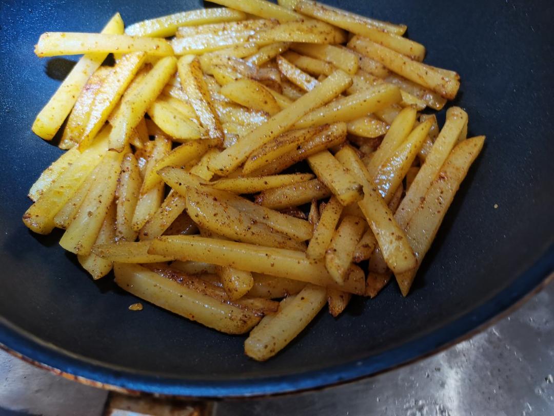 香煎椒盐土豆条🍟