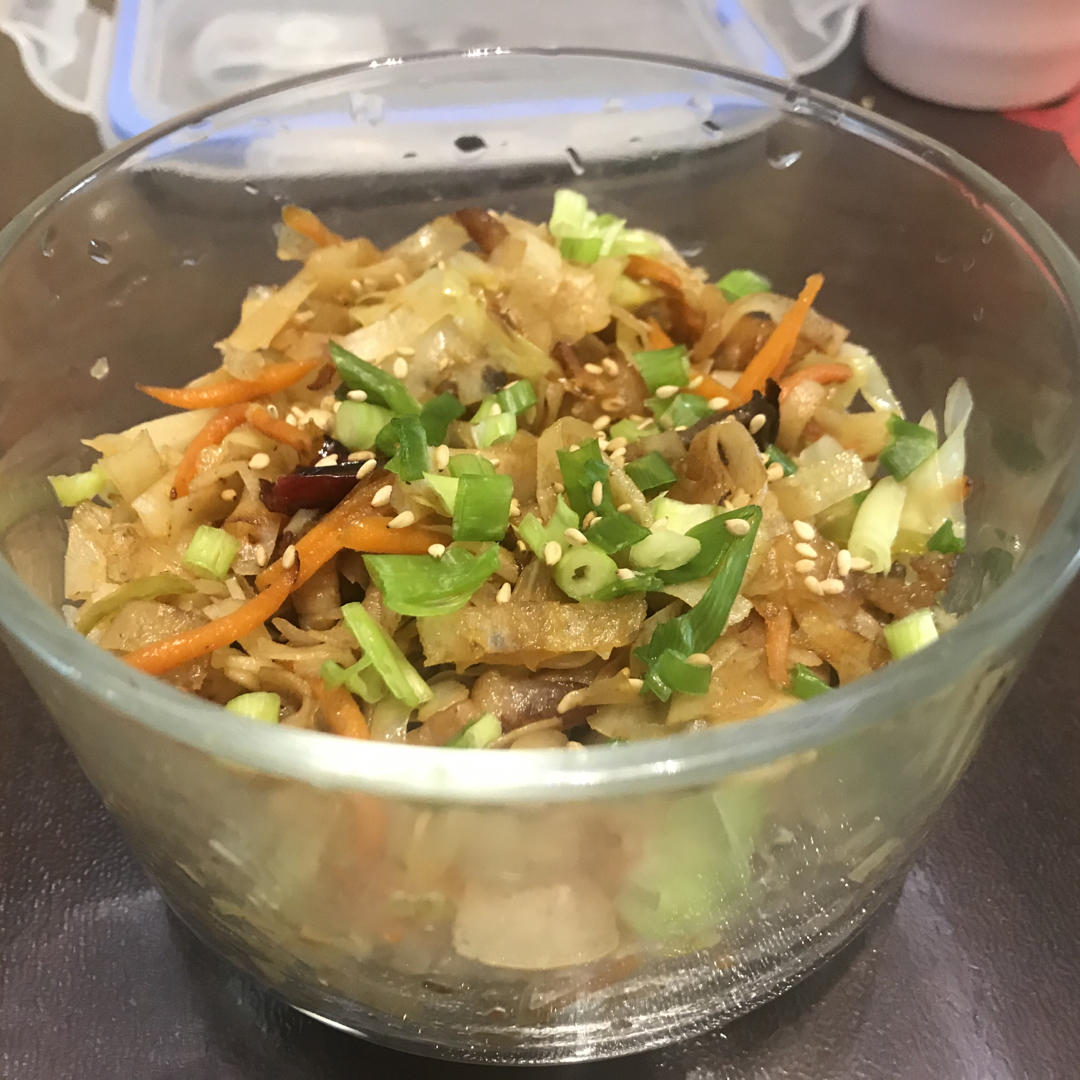 陕西私房炒饼[内附饼丝做法]