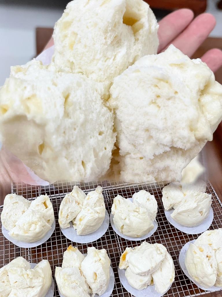 黄冰糖开花馒头○商用版配方