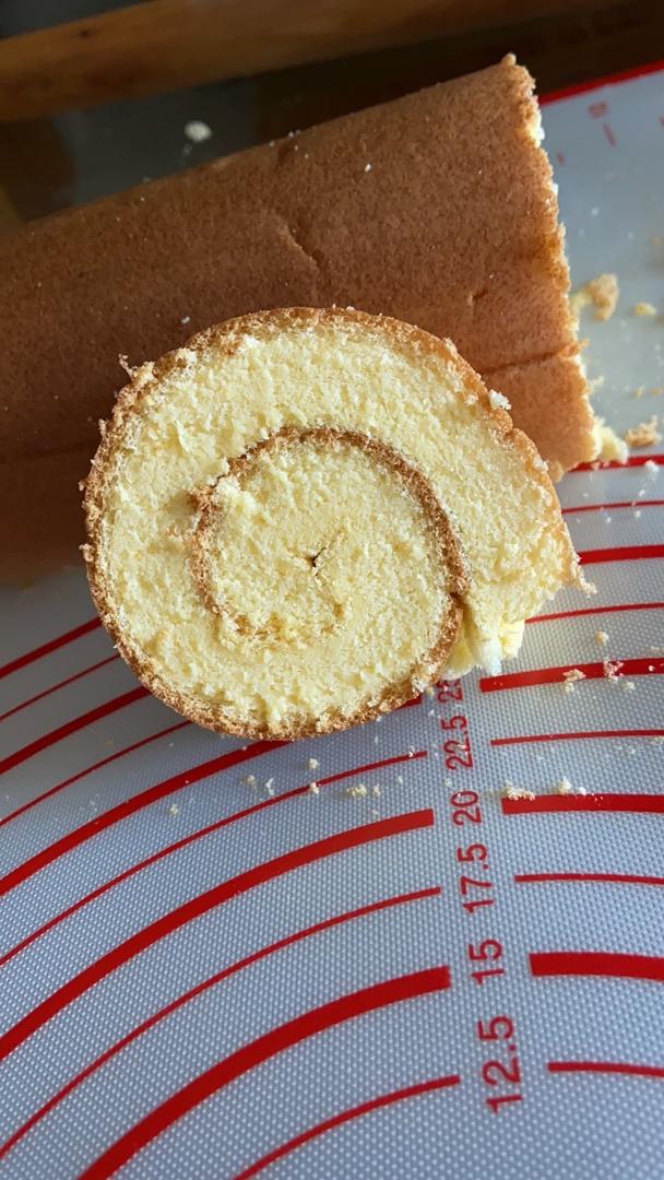 原味蛋糕卷(后蛋法)