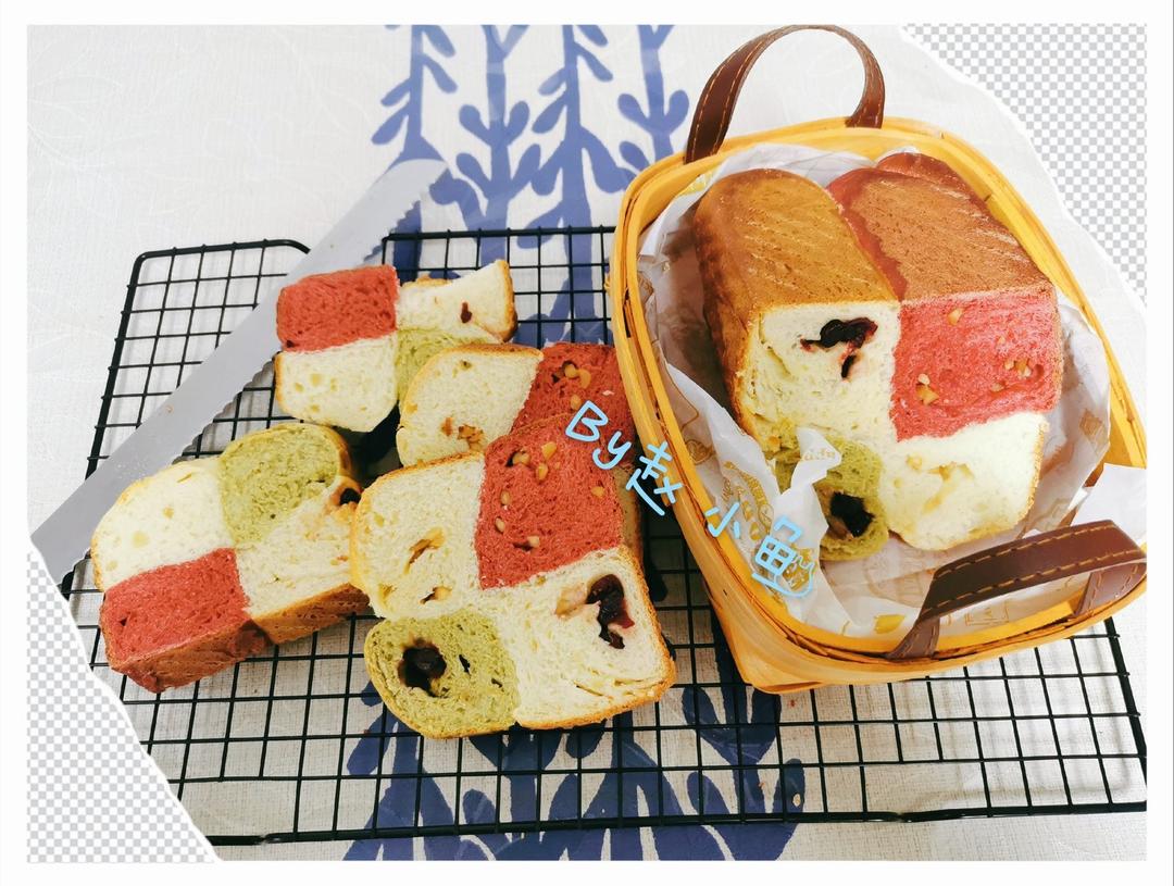 蔓越莓三色吐司