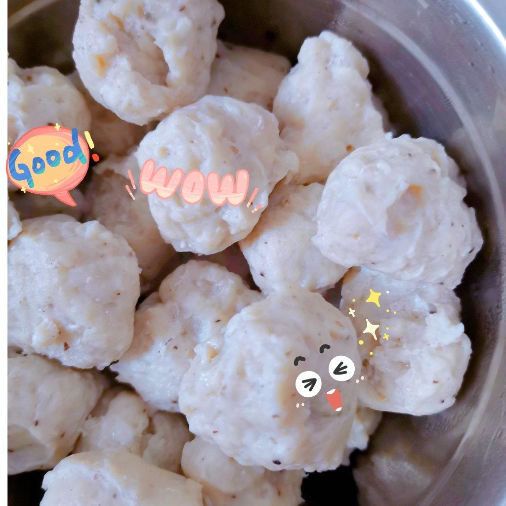 鸡胸肉丸子，超Q弹