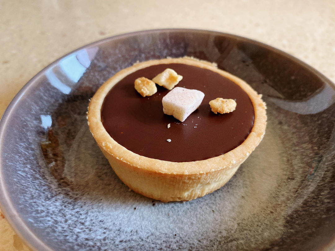 翻译食谱 | 100%巧克力塔🍫