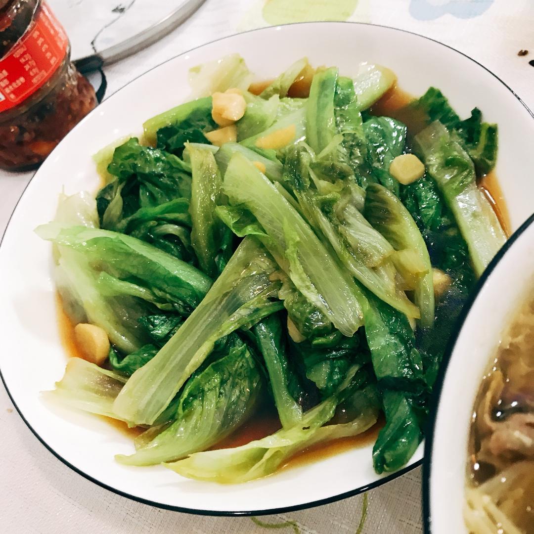蚝油生菜