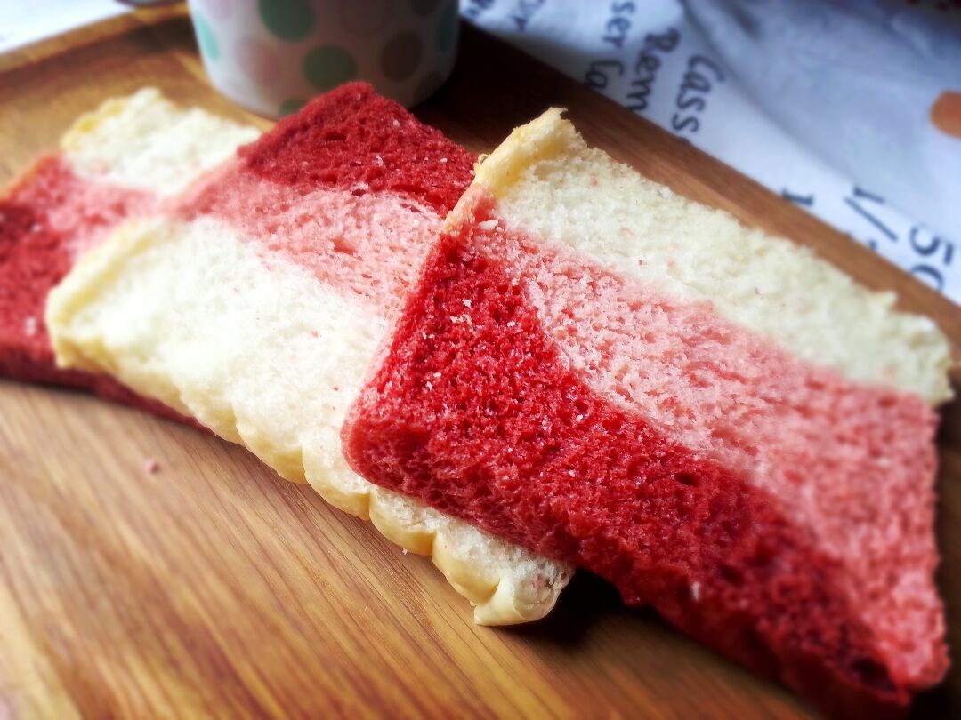 少女心的渐变吐司