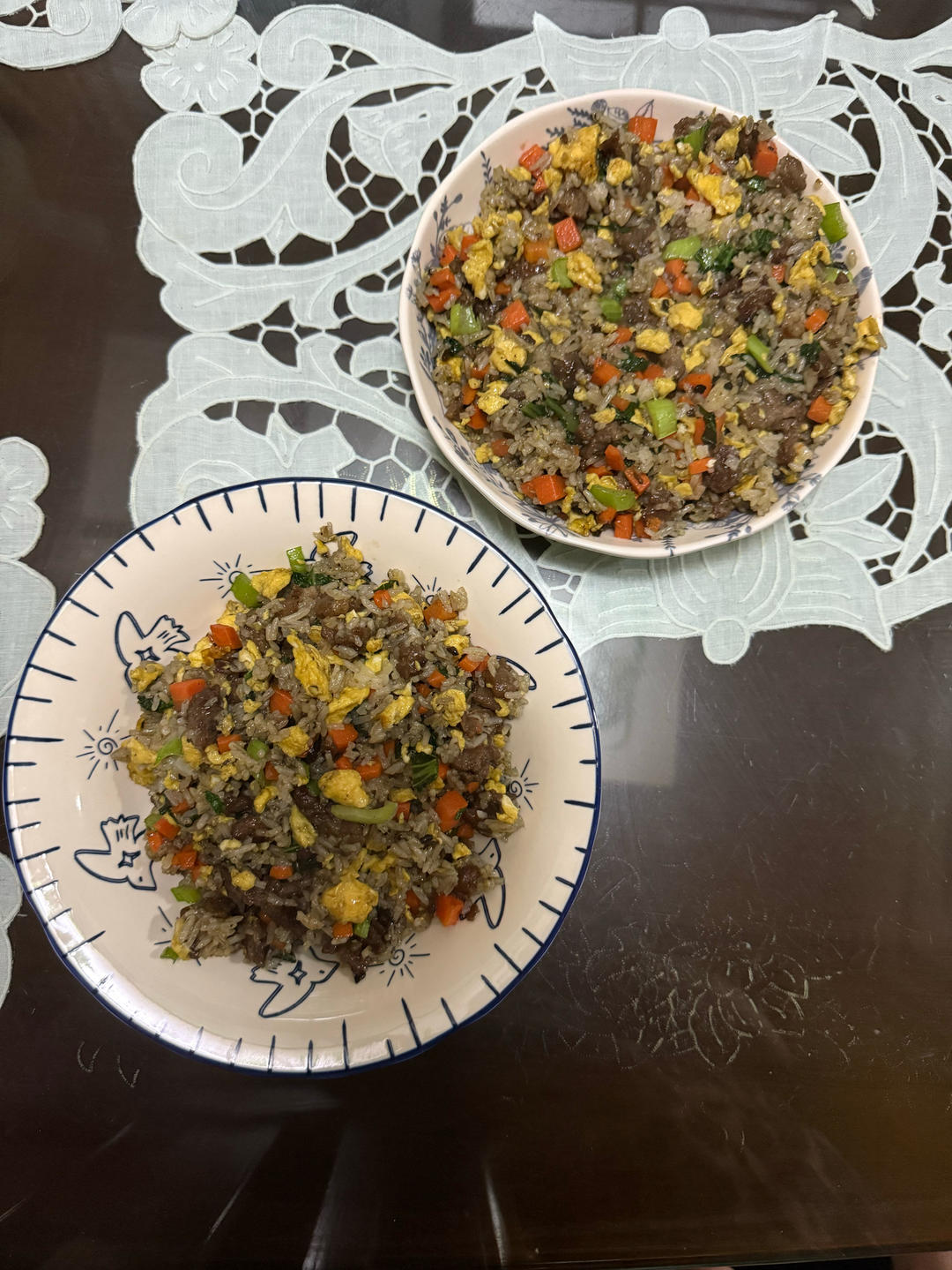孩子最爱的黑松露牛肉炒饭，每次做都光盘