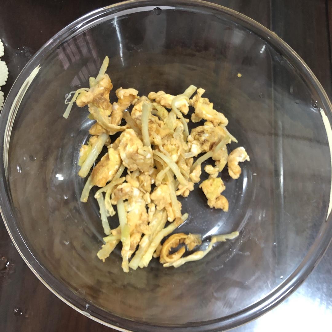 韭黄炒蛋
