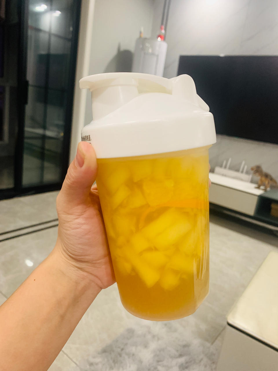 苹果热橙柠檬茶