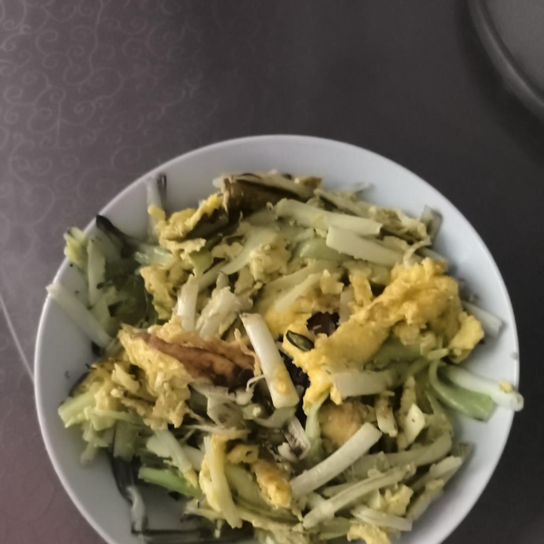 韭黄炒蛋
