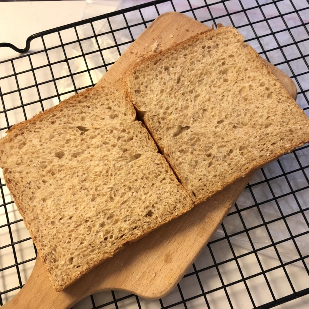 少糖少油的全麦酸奶吐司