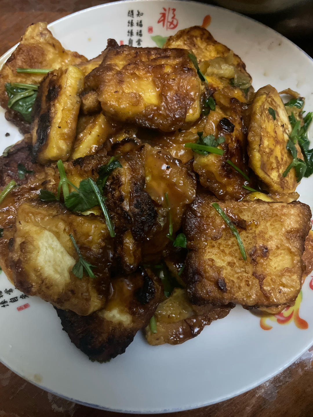 无敌好吃的香煎豆腐