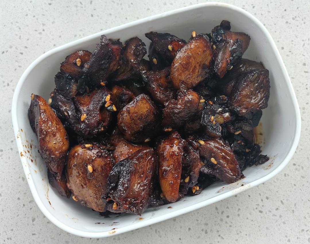 孜然鸡心