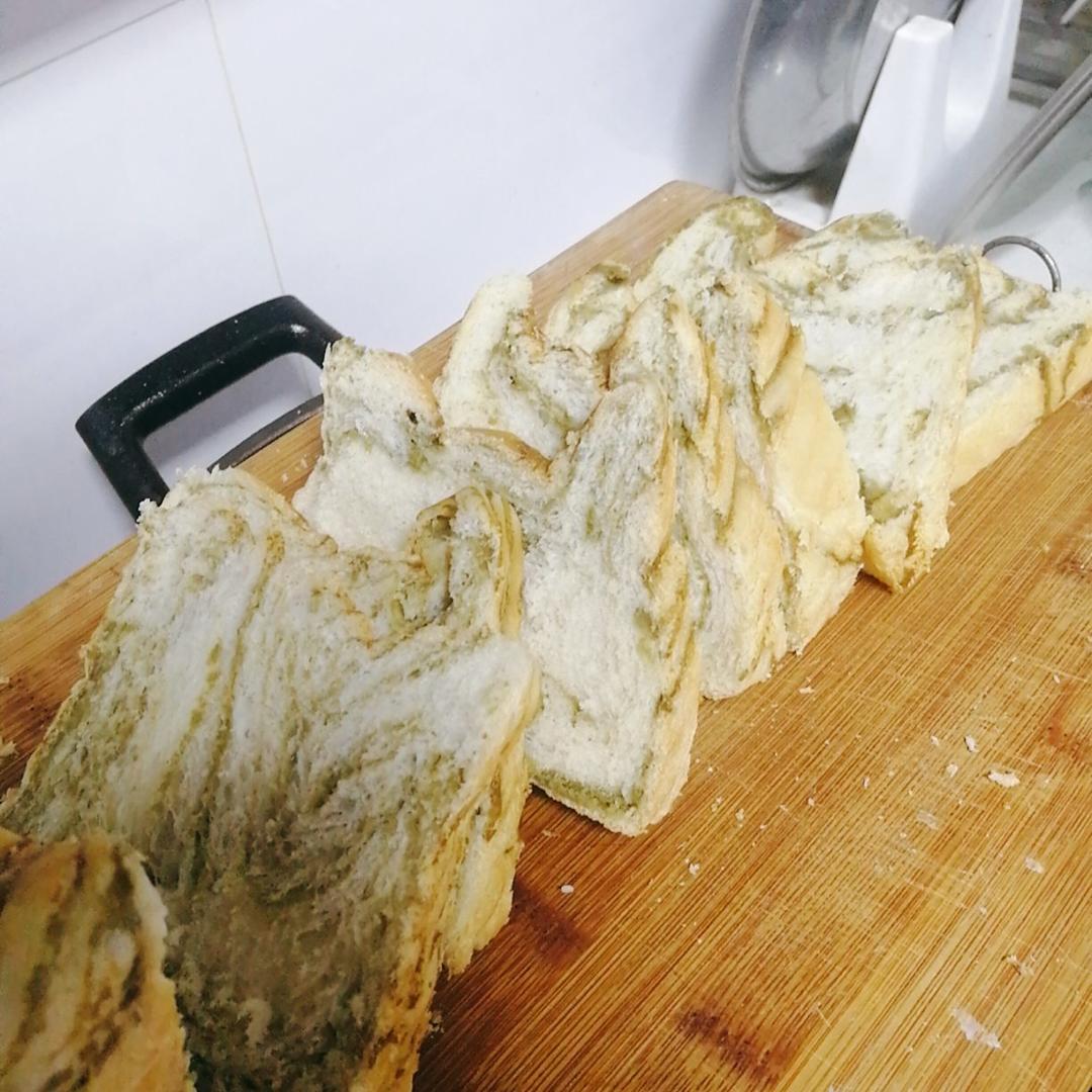 抹茶大理石吐司