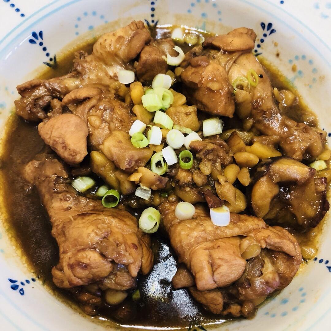 板栗烧鸡