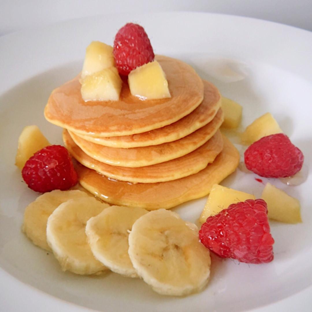 小小小牛奶做的松饼/pancake