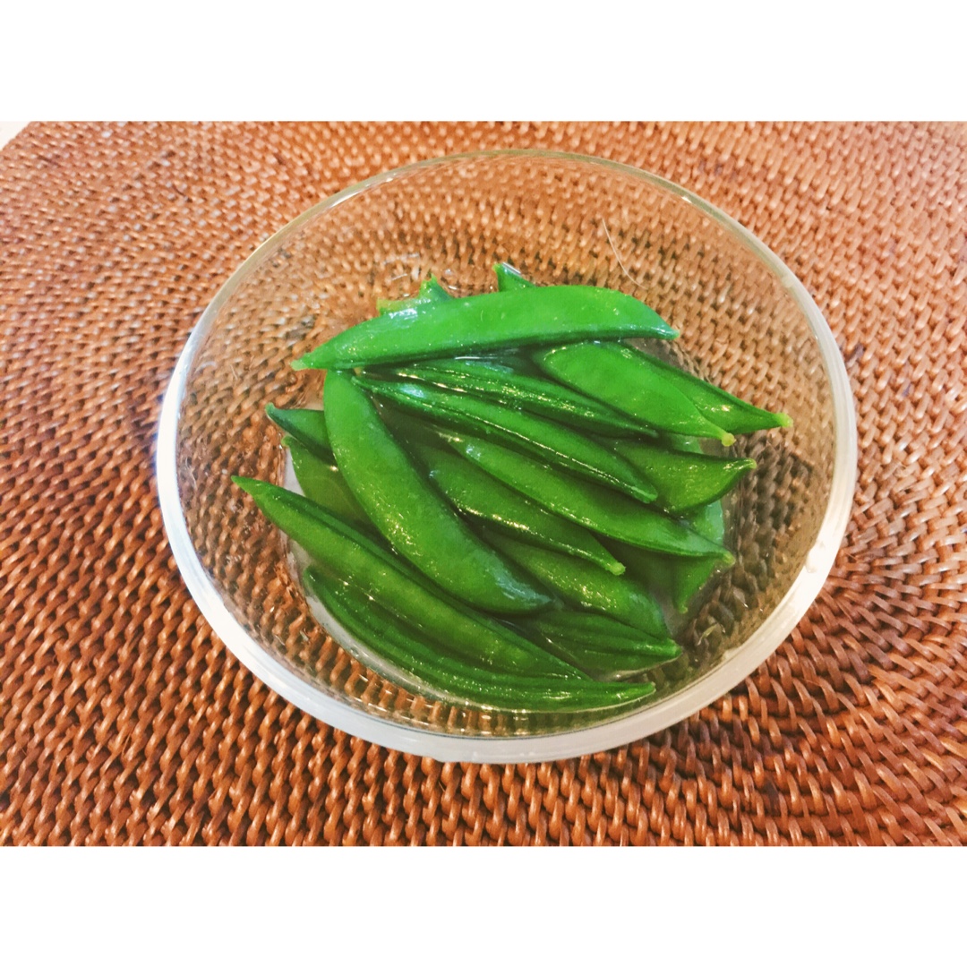 《昨日的美食》之柚子胡椒风味甜豆荚浸物