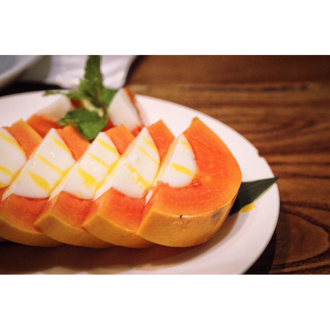 木瓜椰奶冻