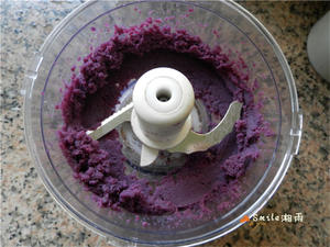 紫薯曲奇的做法 步骤3