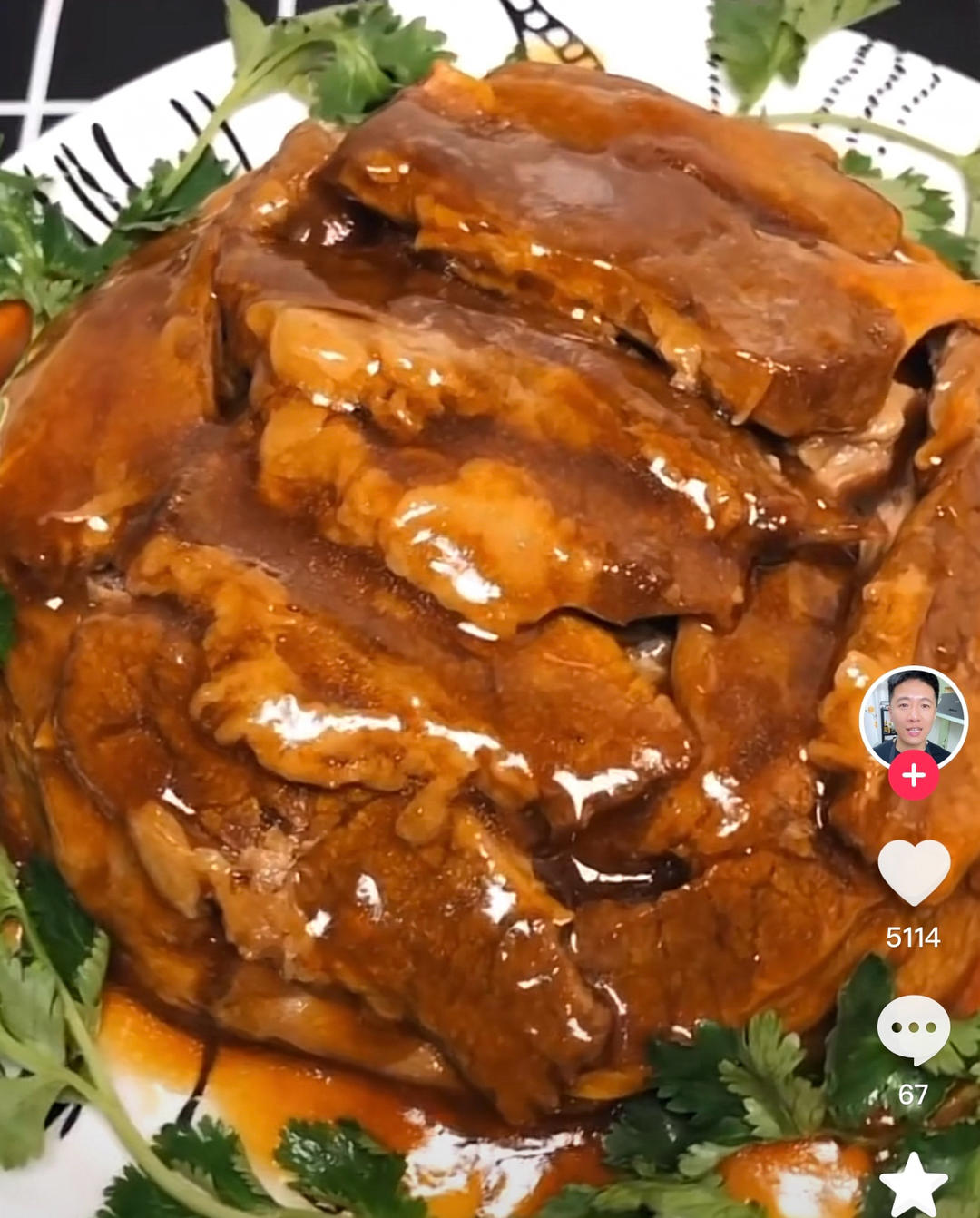 扒牛肉条