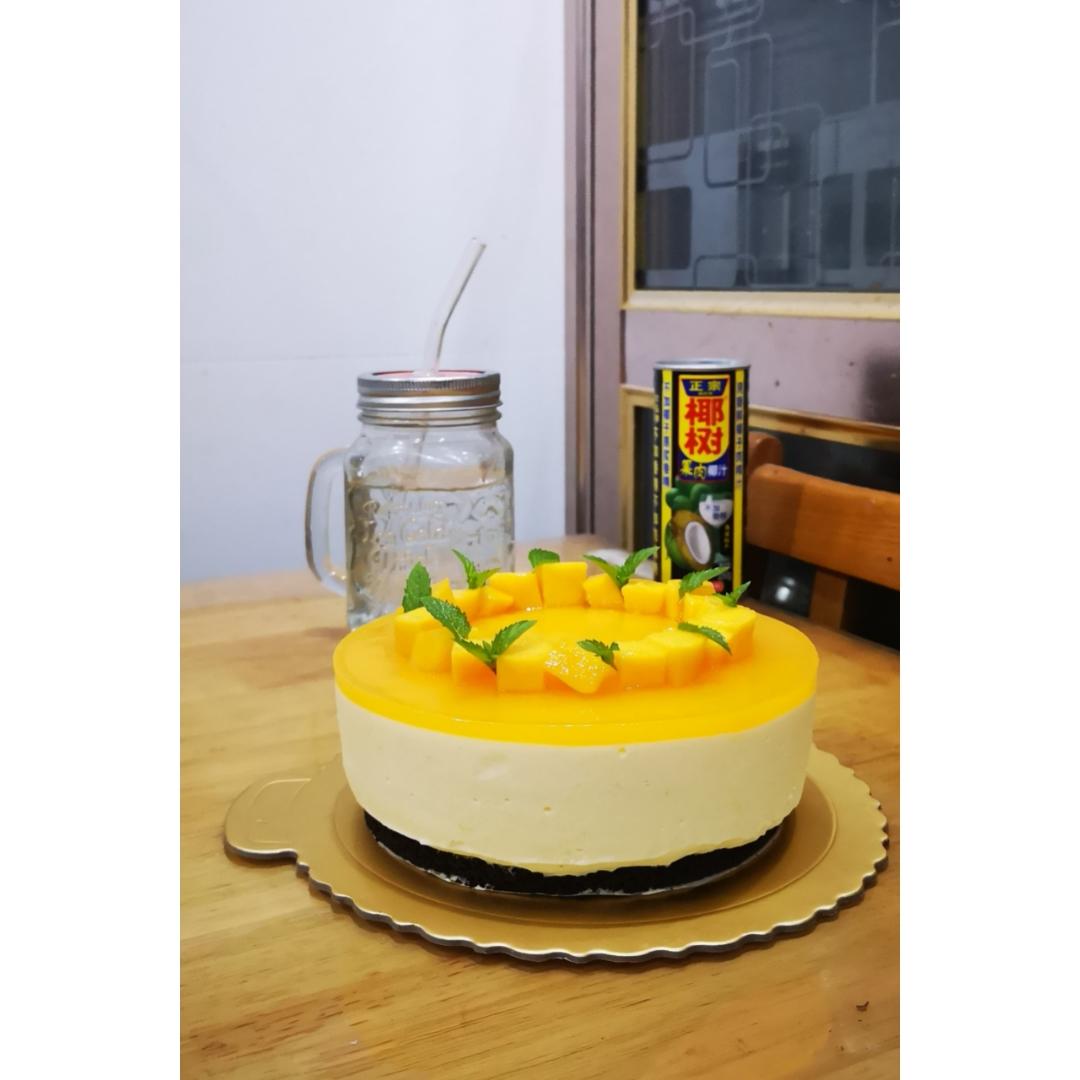 【视频】芒果慕斯（6寸） | 含镜面果胶配方