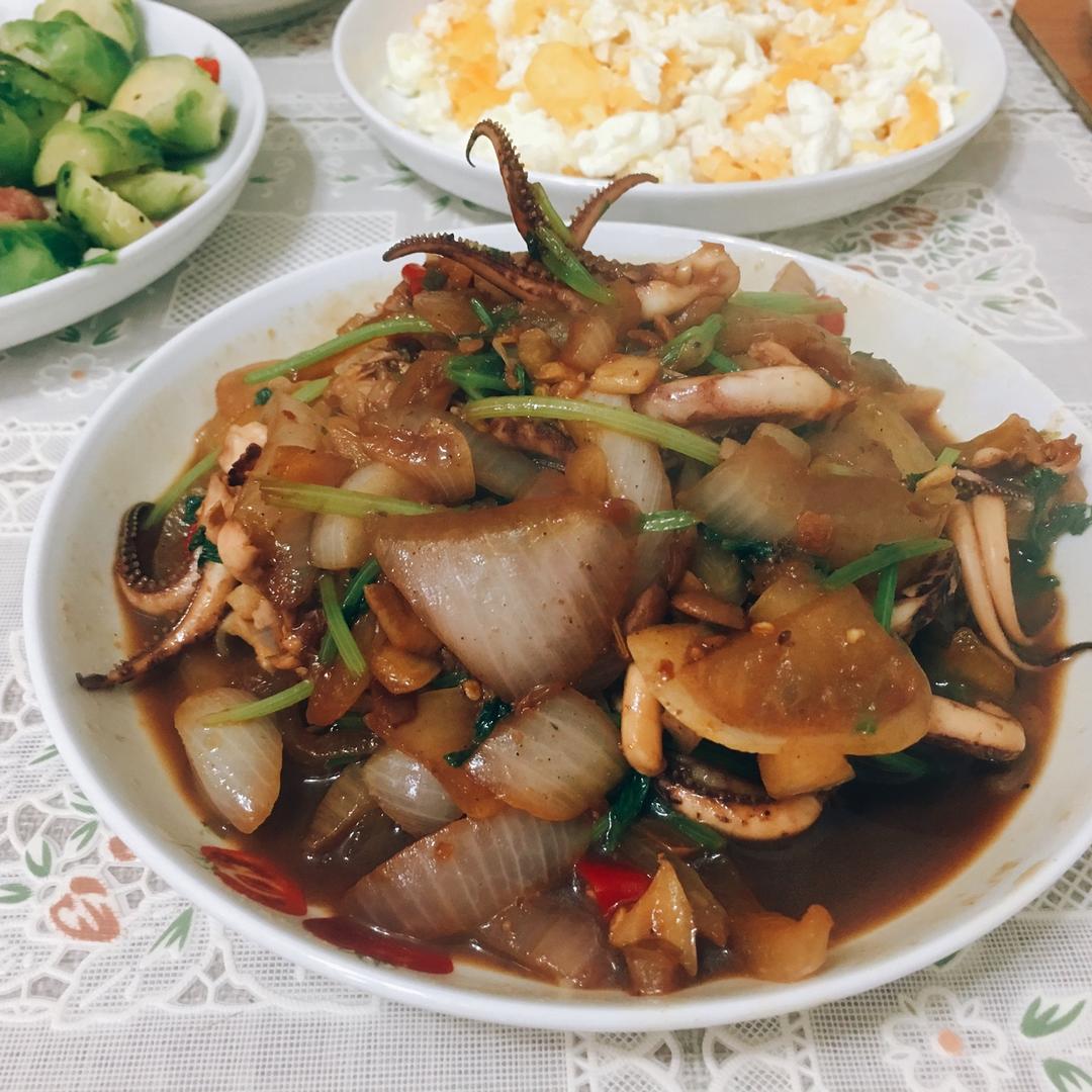 香辣鱿鱼须