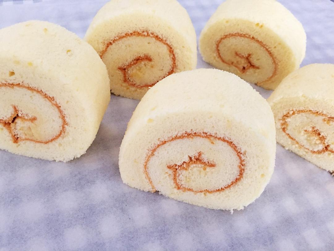 我愿是一只蝴蝶做的水果奶油蛋糕卷(附各种小心得)