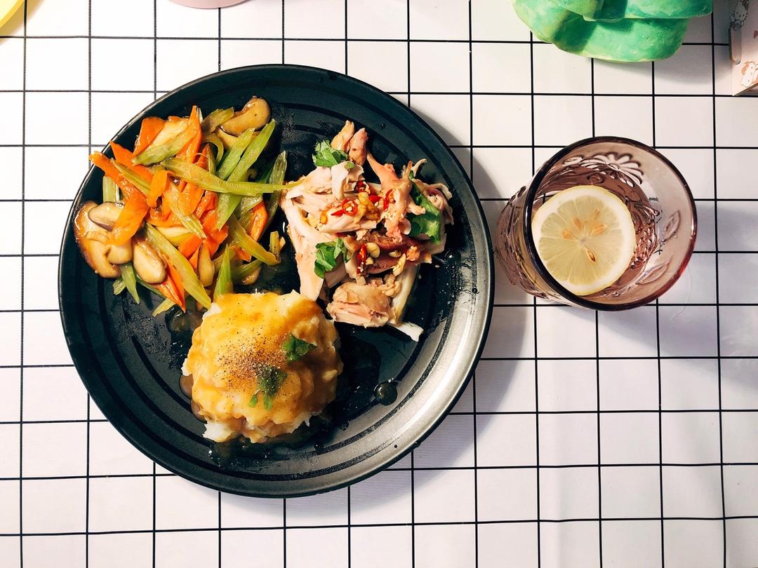 鸡汁土豆泥（完爆kfc）