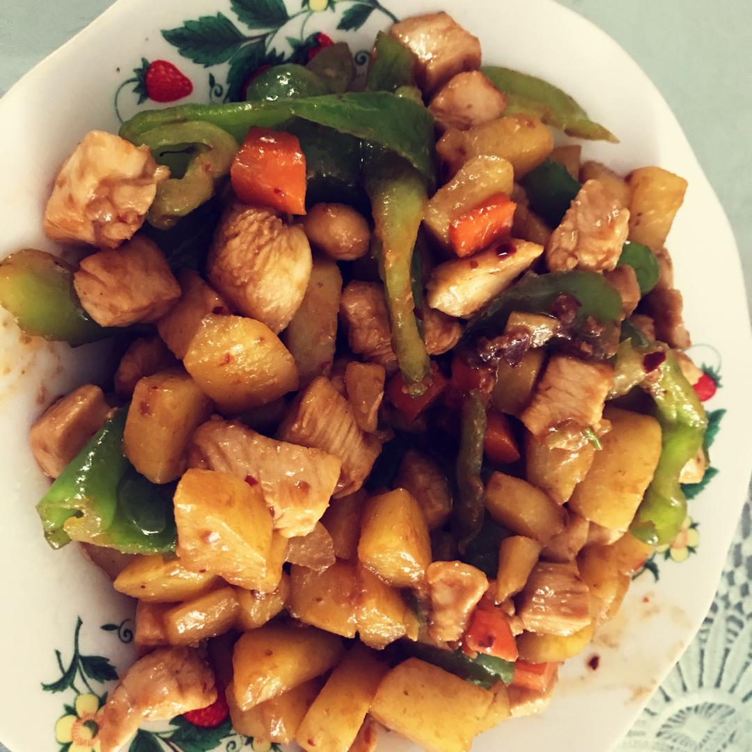 宫爆鸡丁（土豆控）