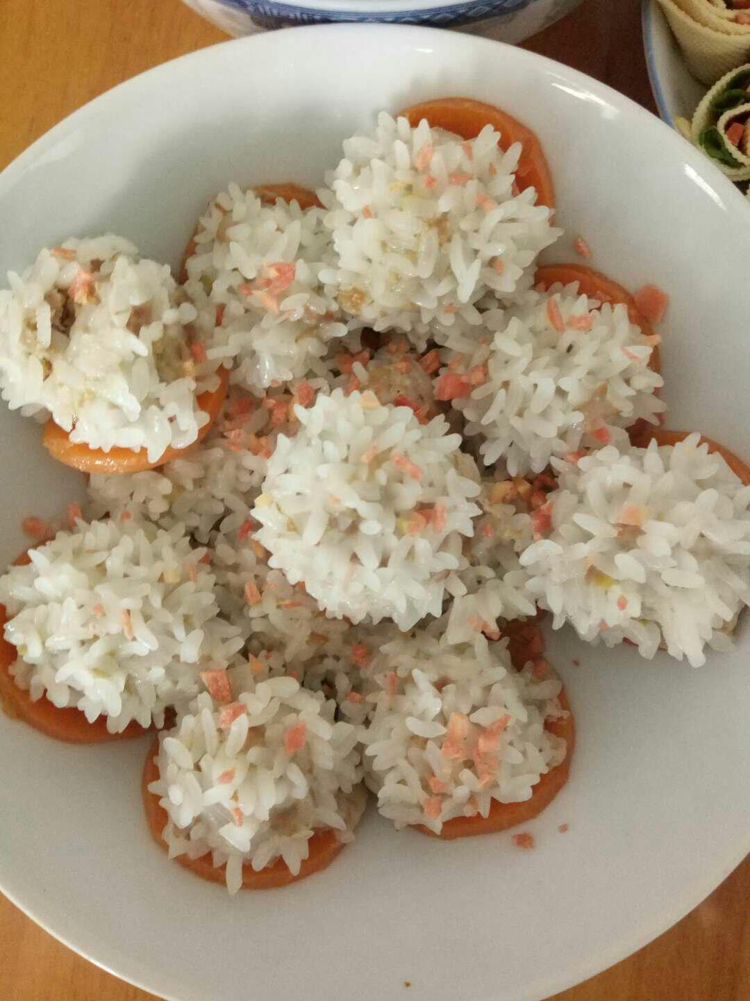 蒸糯米丸子
