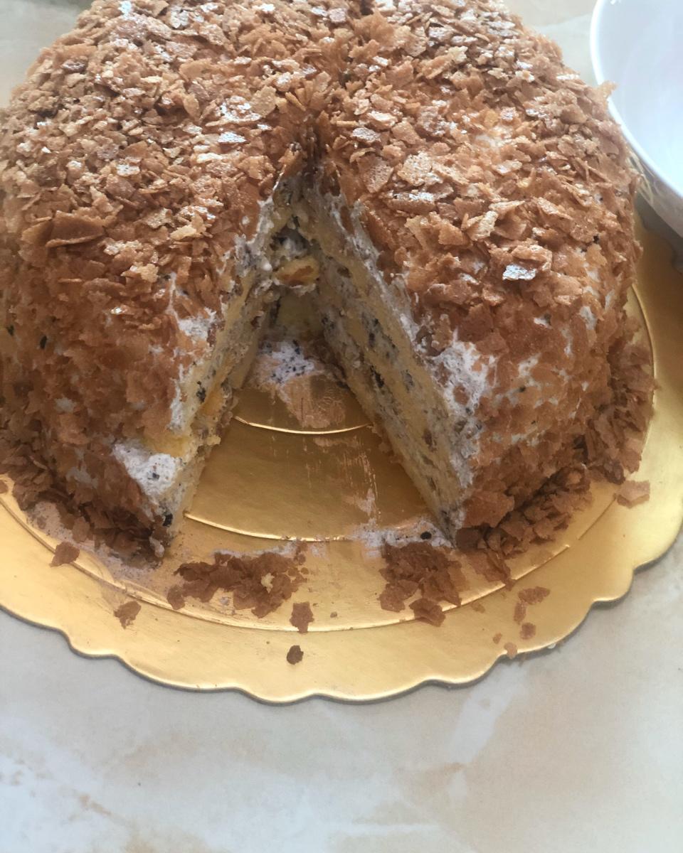 脆片咸奶油蛋糕