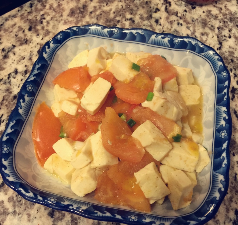 番茄豆腐