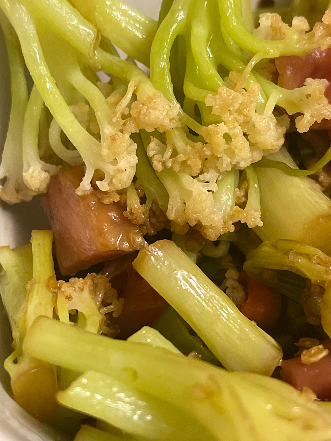 和饭店一个味道的干锅花菜