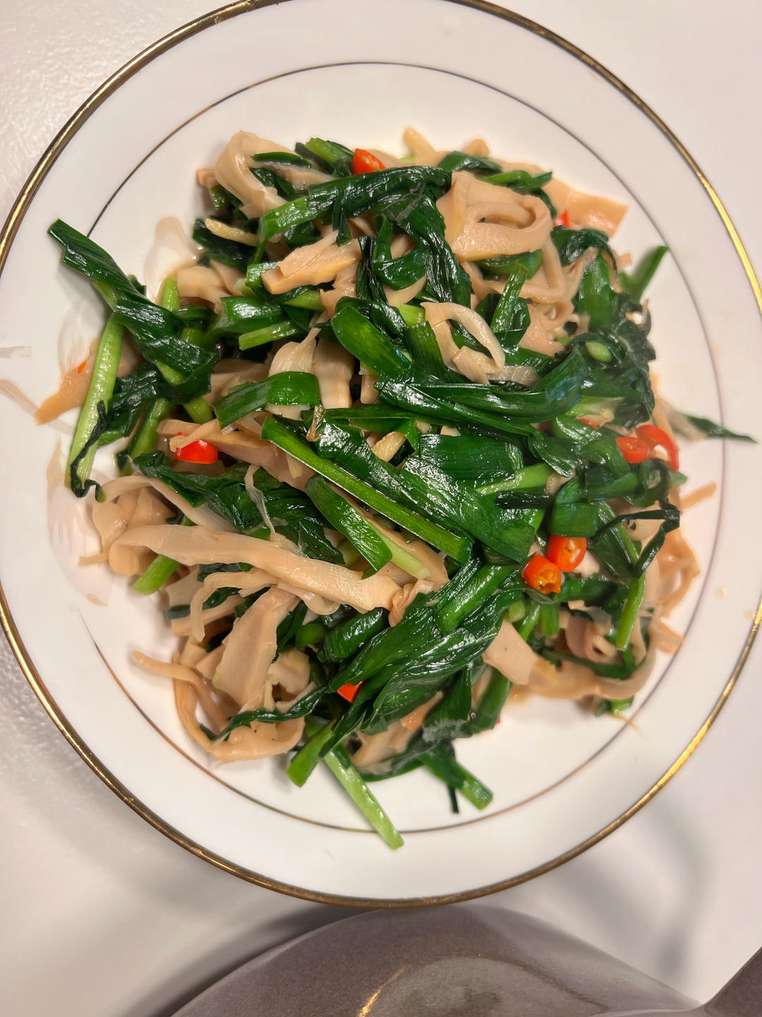 湖南名菜-糯米笋小炒肉