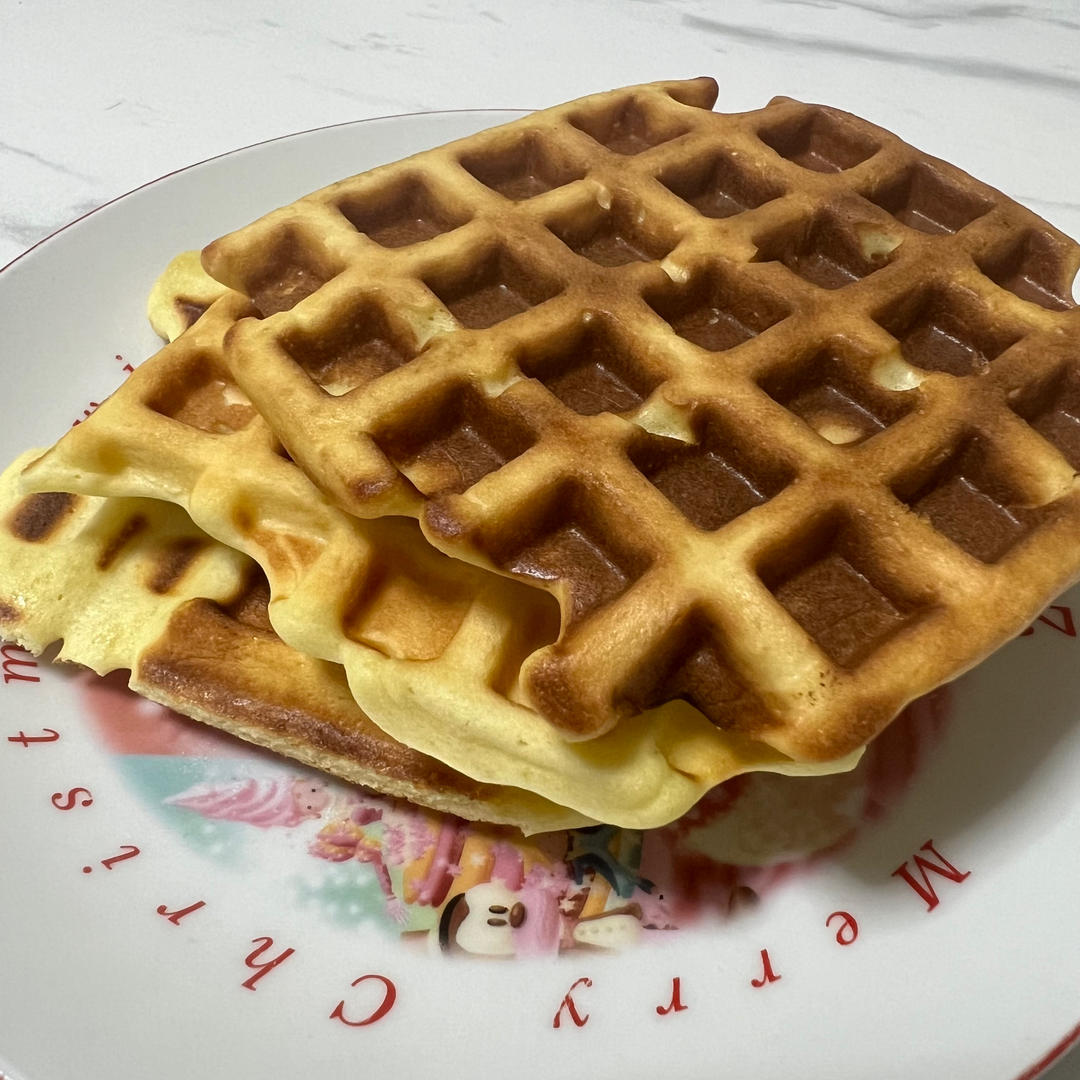 无泡打粉华夫饼(早餐机版)