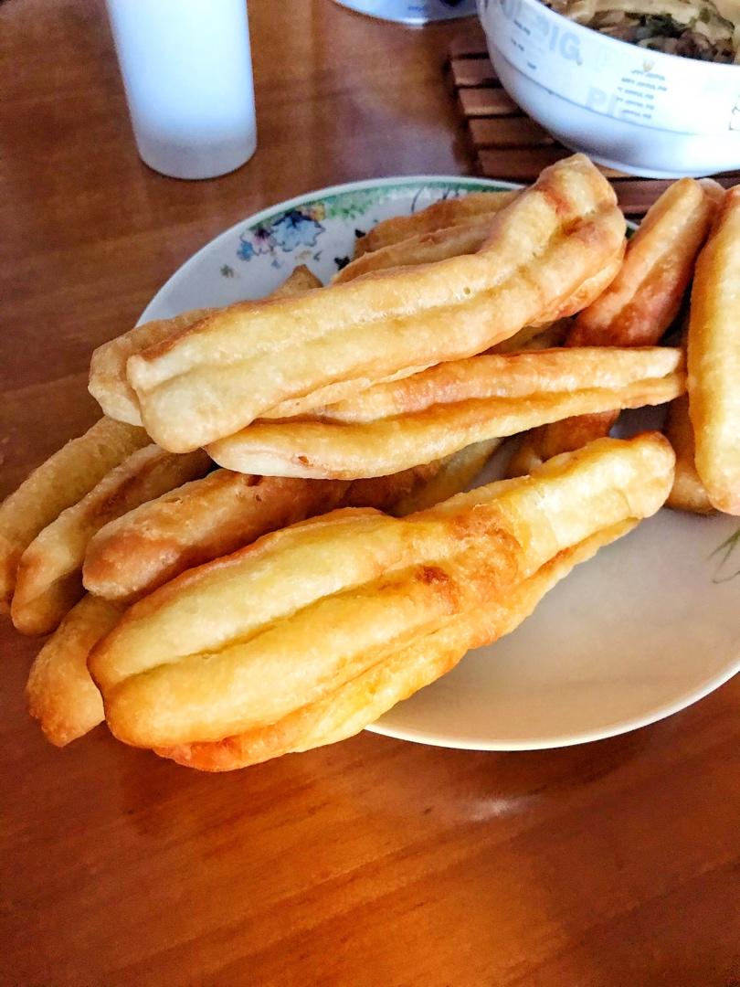 自制油条
